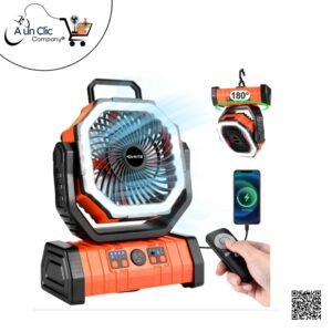 ventilador recargable (f6) de 20,000 mah
